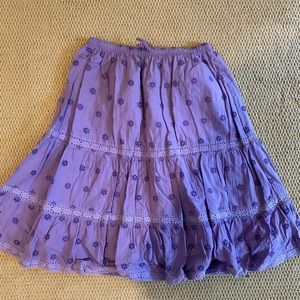 Youth Purple summer skirt